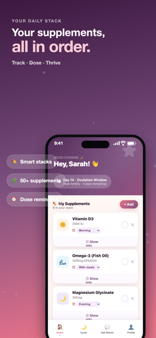 Bloom: Women's Wellness Screenshot 1 of 8