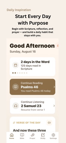 Verse Daily: Bible & Prayer screenshot