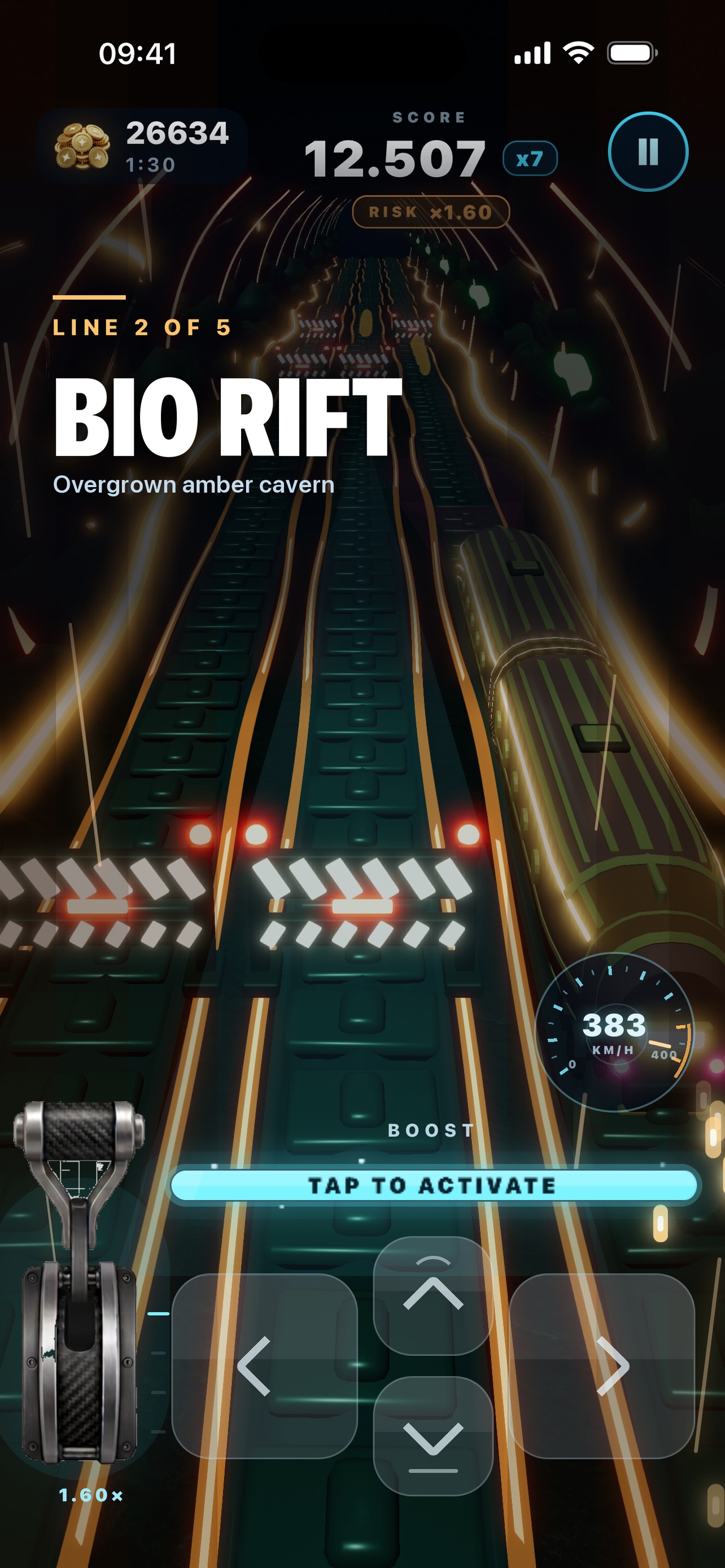 Screenshot 4 of Ghost Rails: Tunnel Train Run