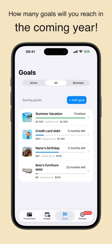 Budget fury : Money Manager screenshot