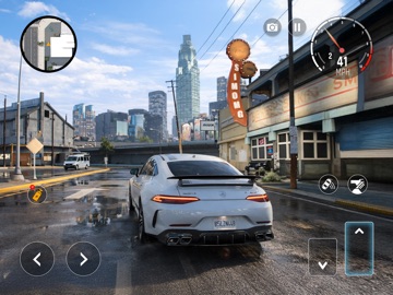 Car Driving City Racing Games iPad screenshot