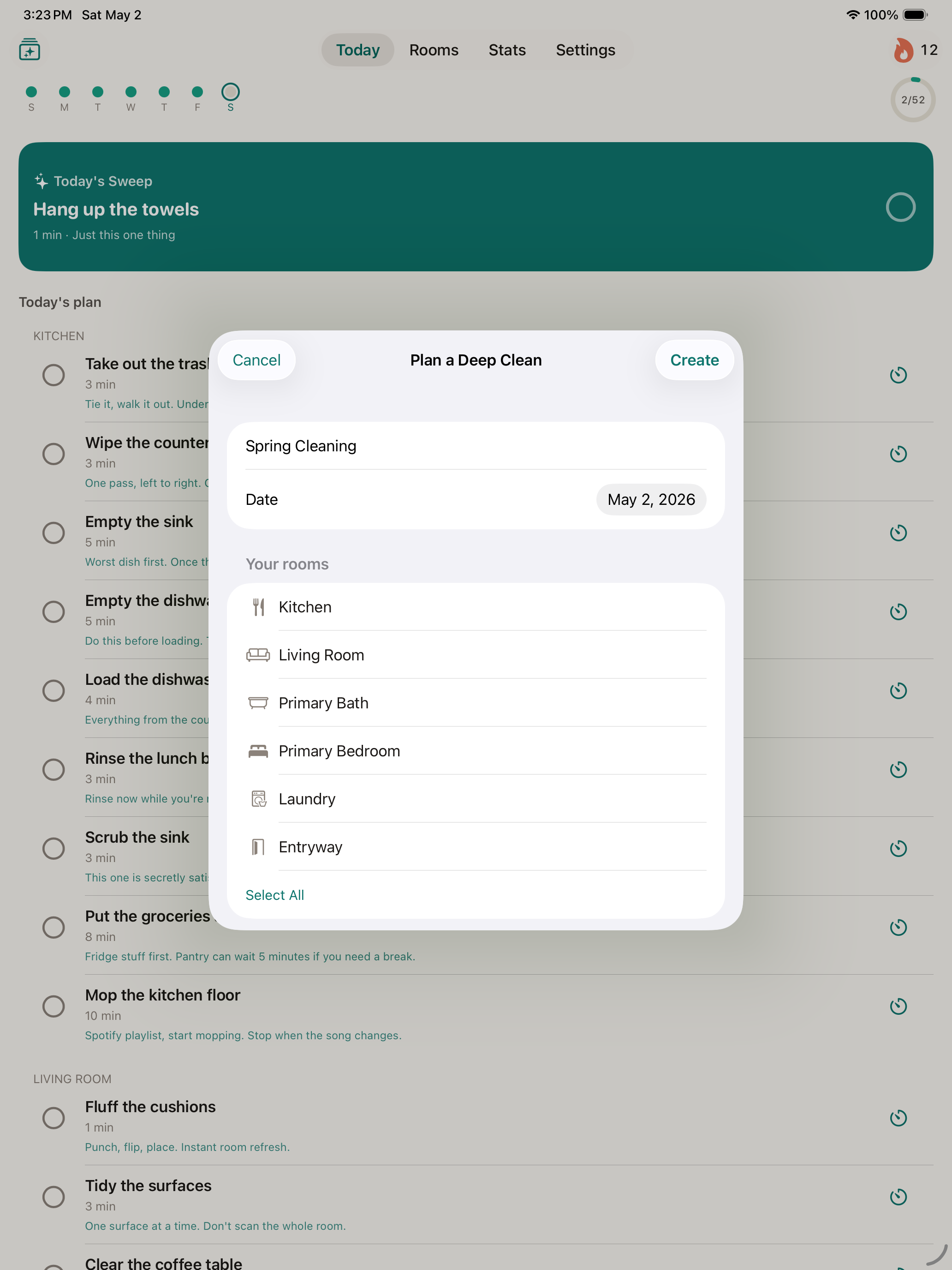 BrainSweep: Smart Cleaning