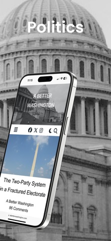 A Better Washington iPhone screenshot