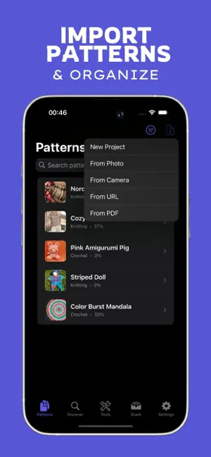 Crochet and Knit - StitchThese screenshot 1