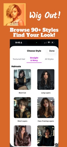 Wig Out App Screenshot 2 of 3