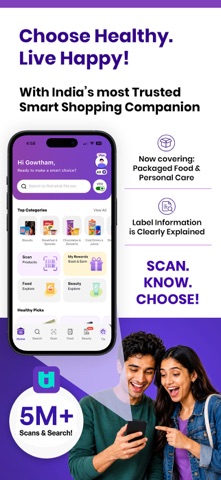 TruthIn Smart Product Scanner iPhone screenshot 1