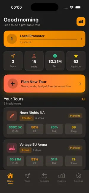 Routify Concert iPhone screenshot 5