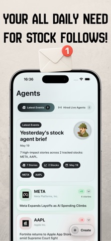 Rockstock: AI Stock Alerts screenshot