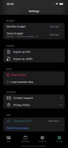 BillTracker: Subscriptions Screenshot 6 of 10