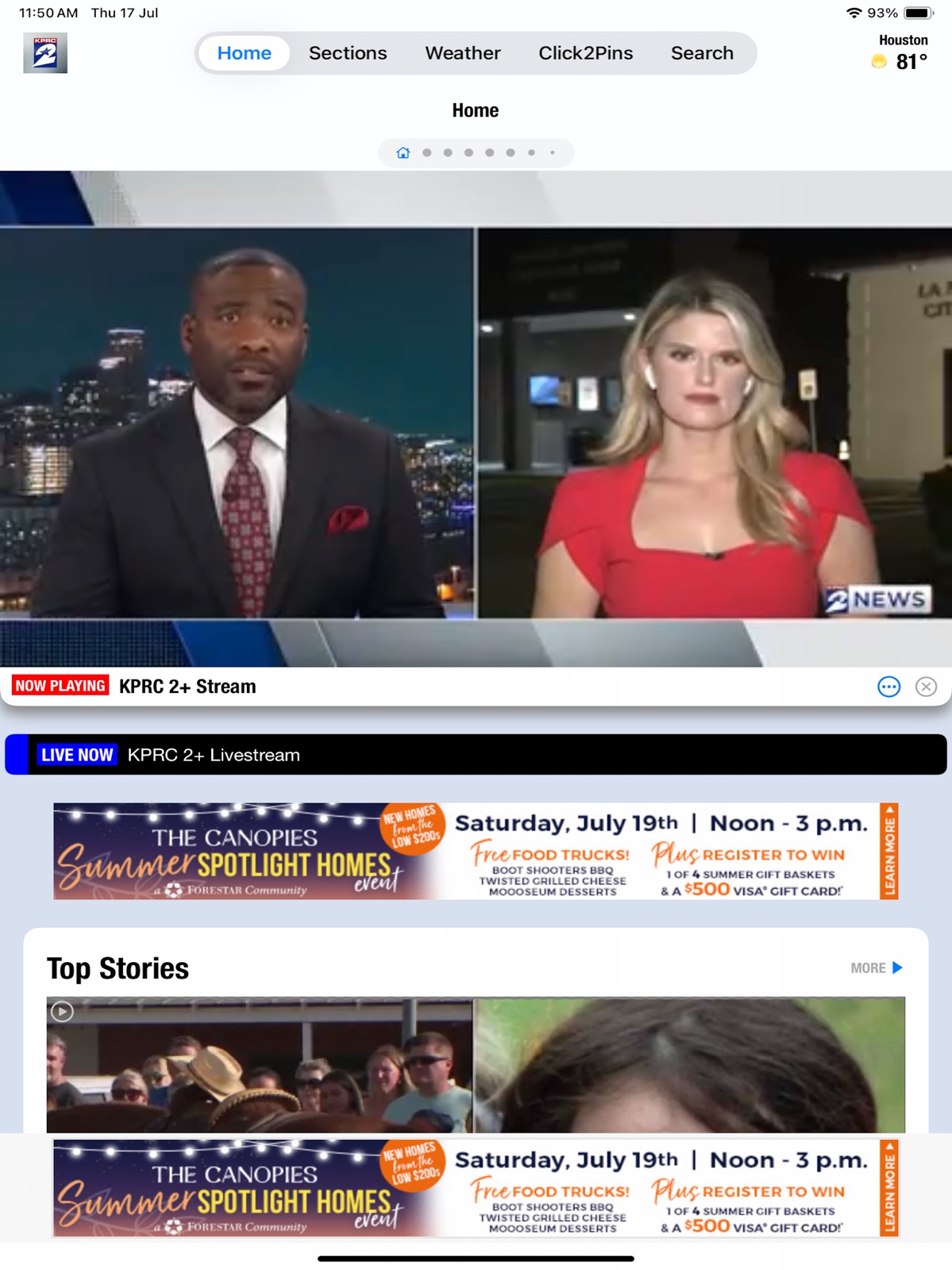 KPRC 2 News ipad screenshot 1