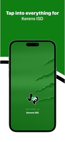 Kerens ISD iPhone screenshot