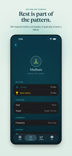 Stasis: Calm Habit Tracker screenshot 3