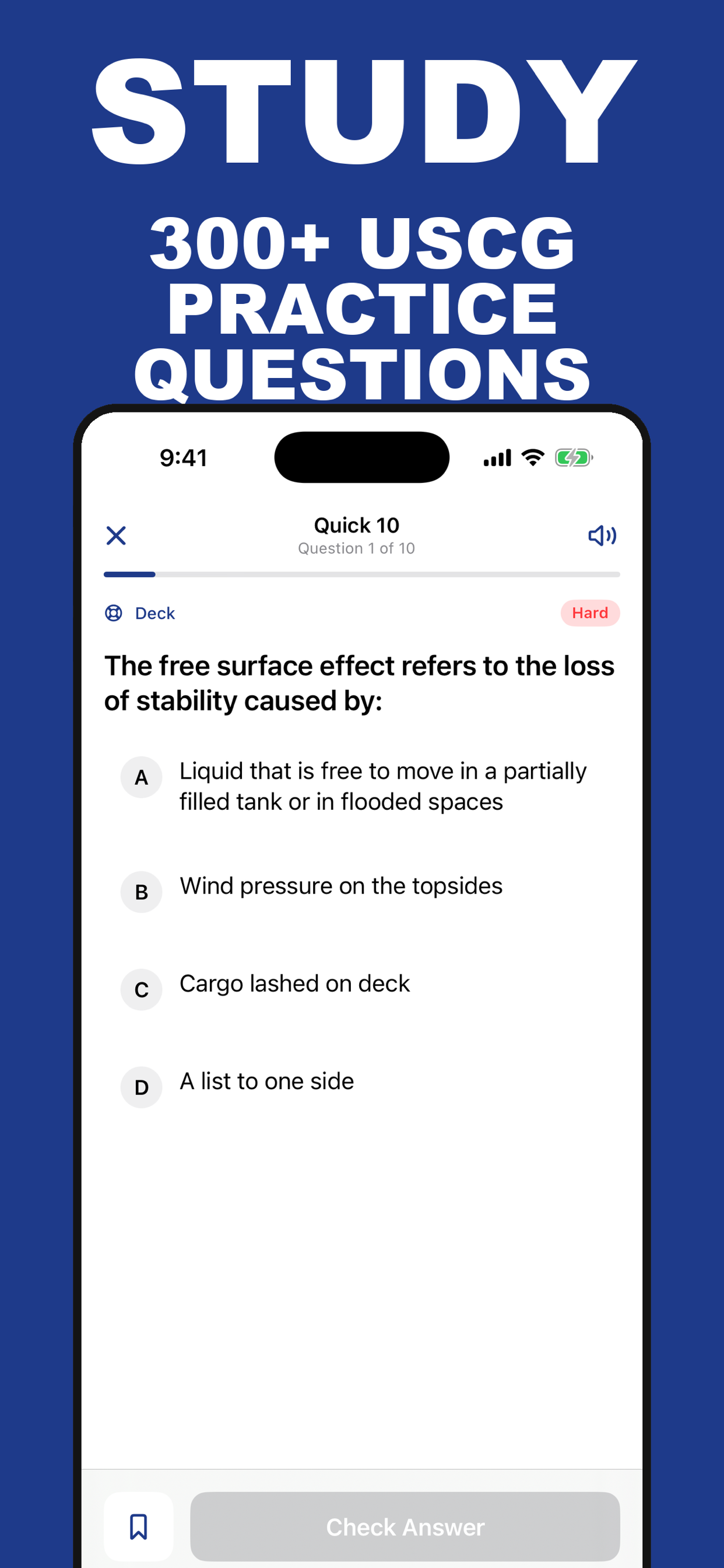 Captains License Test Prep screenshot 4