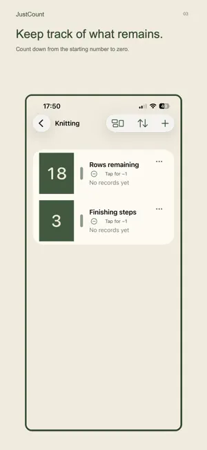 JustCount - Tap Counter screenshot 3