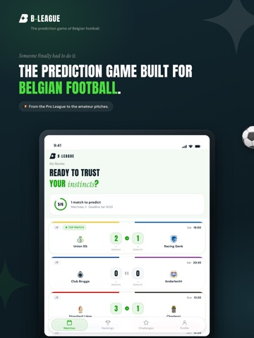 B-League, Football Prediction iPad screenshot