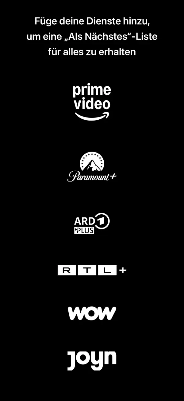 Apple TV iPhone App Screenshot 5 – Unterhaltung