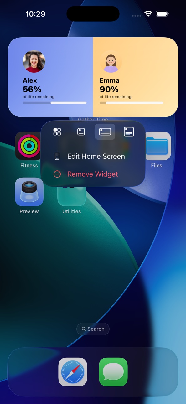 iPhone screenshot