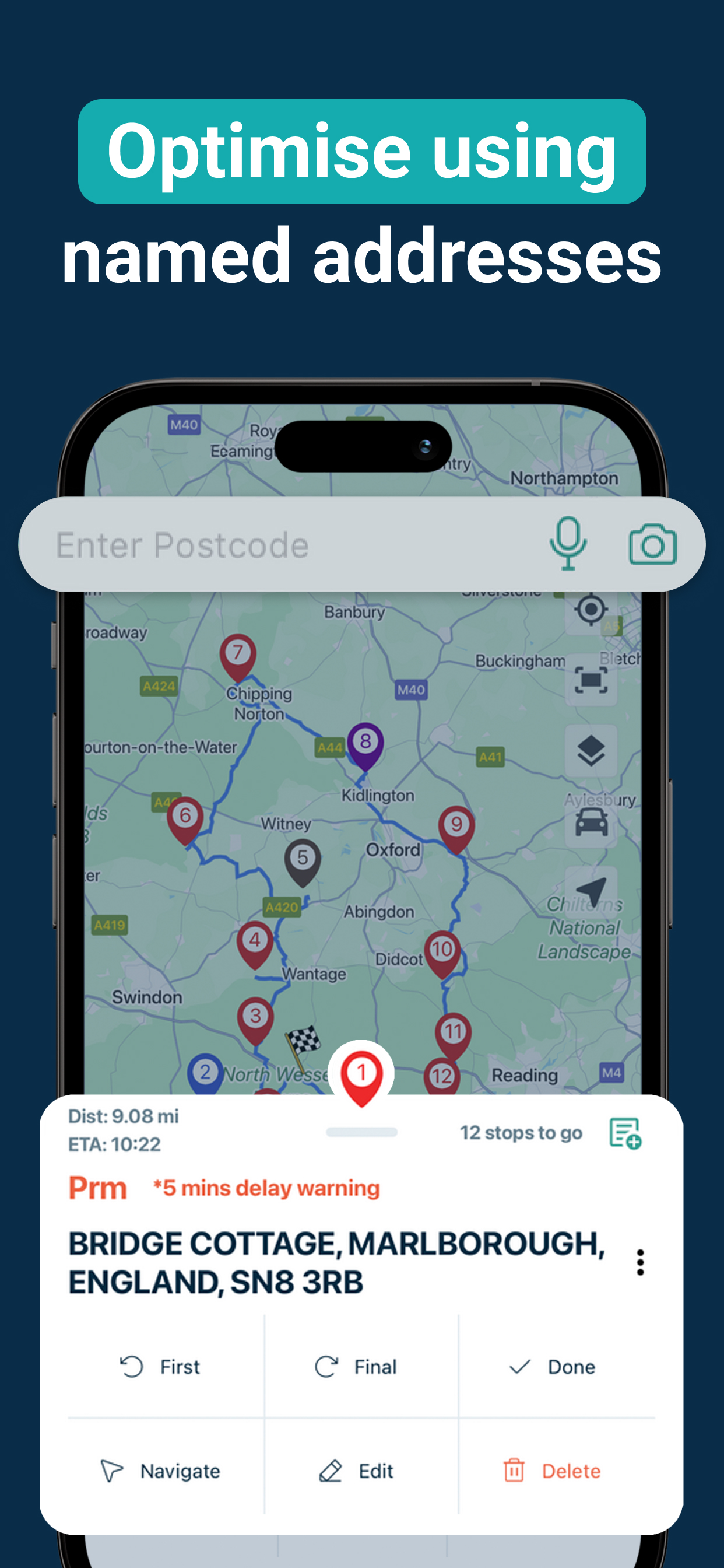 Delm8 City Navigation, Maps UK screenshot 2