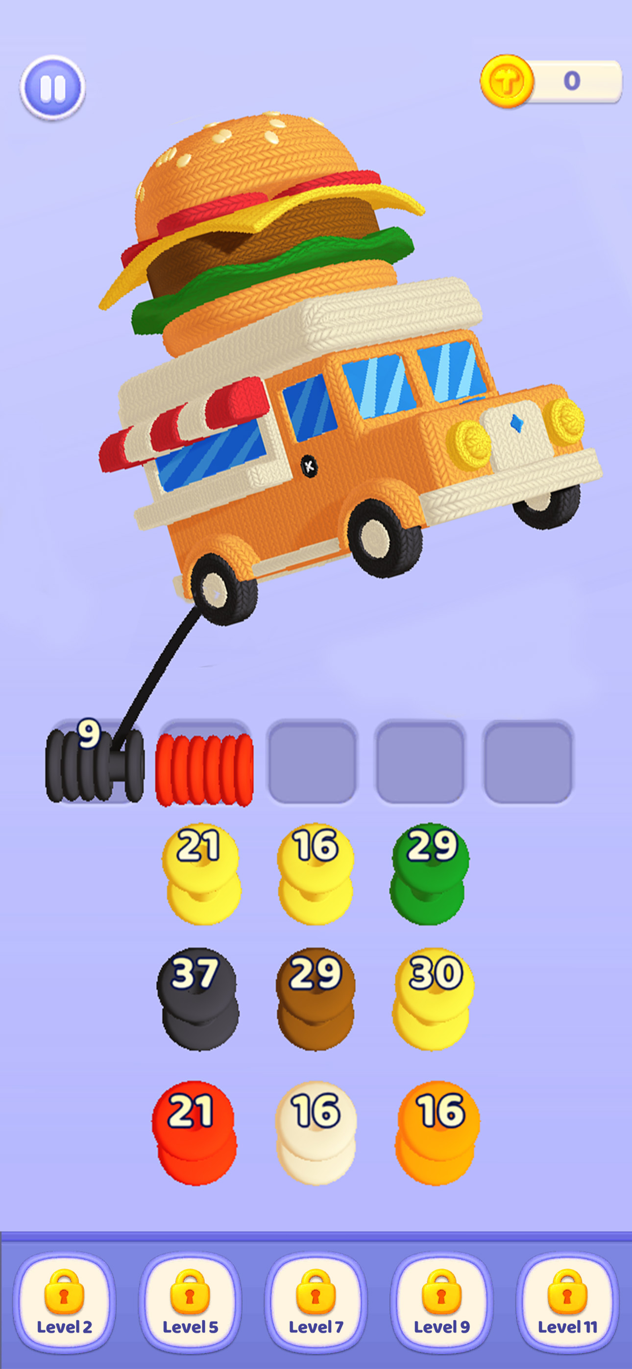 Wool Hit - Yarn Puzzle Game 3D screenshot 2