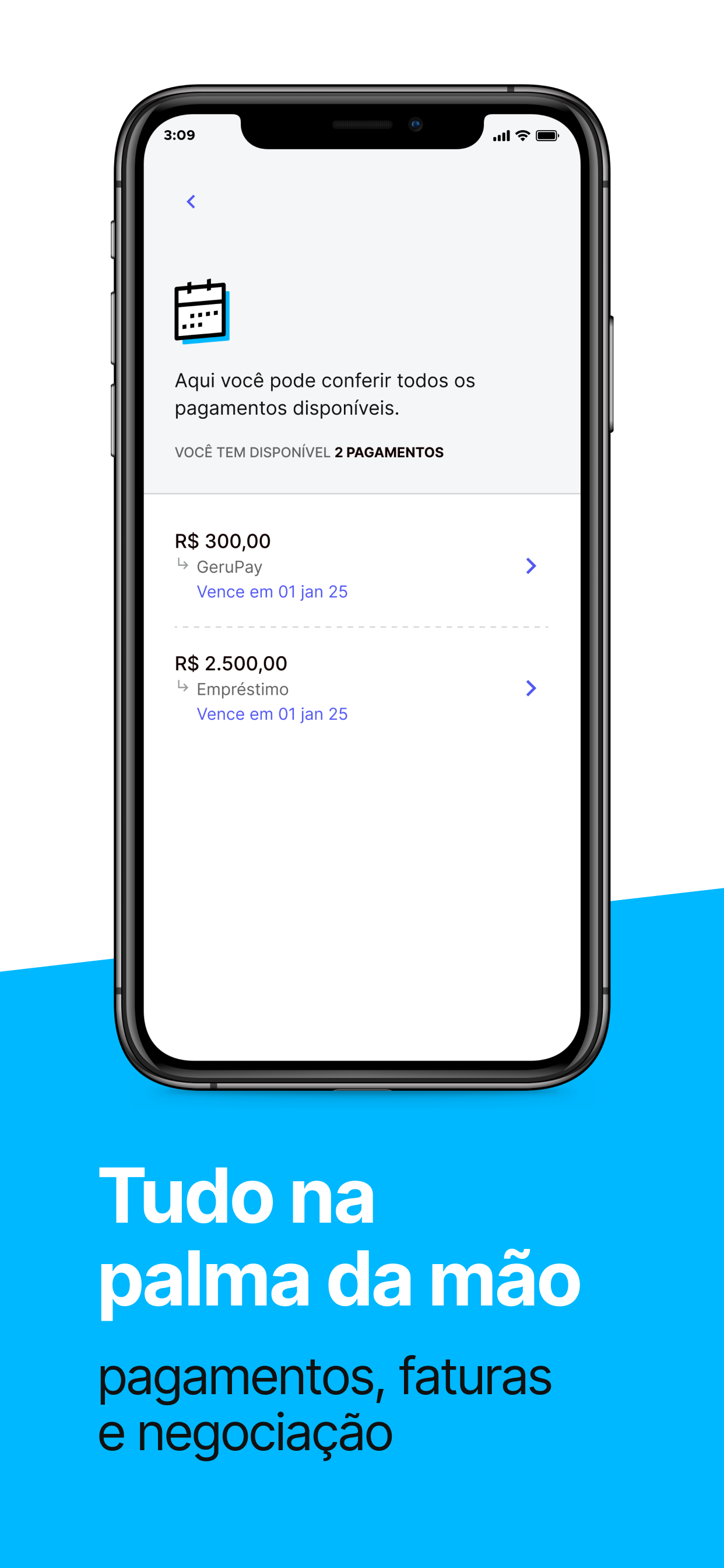 Geru: crédito e pix parcelado