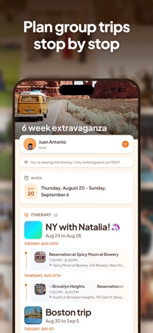 Conmigo - Social Calendar iPhone screenshot