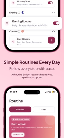 Roona: Skincare Tracker Screenshot 2 of 7