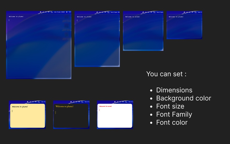 #3. Plume - Light Menubar Note (macOS) Tekijänä: CREACH Agency