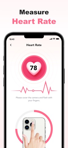 VitalPress: BP & Heart Rate iPhone screenshot
