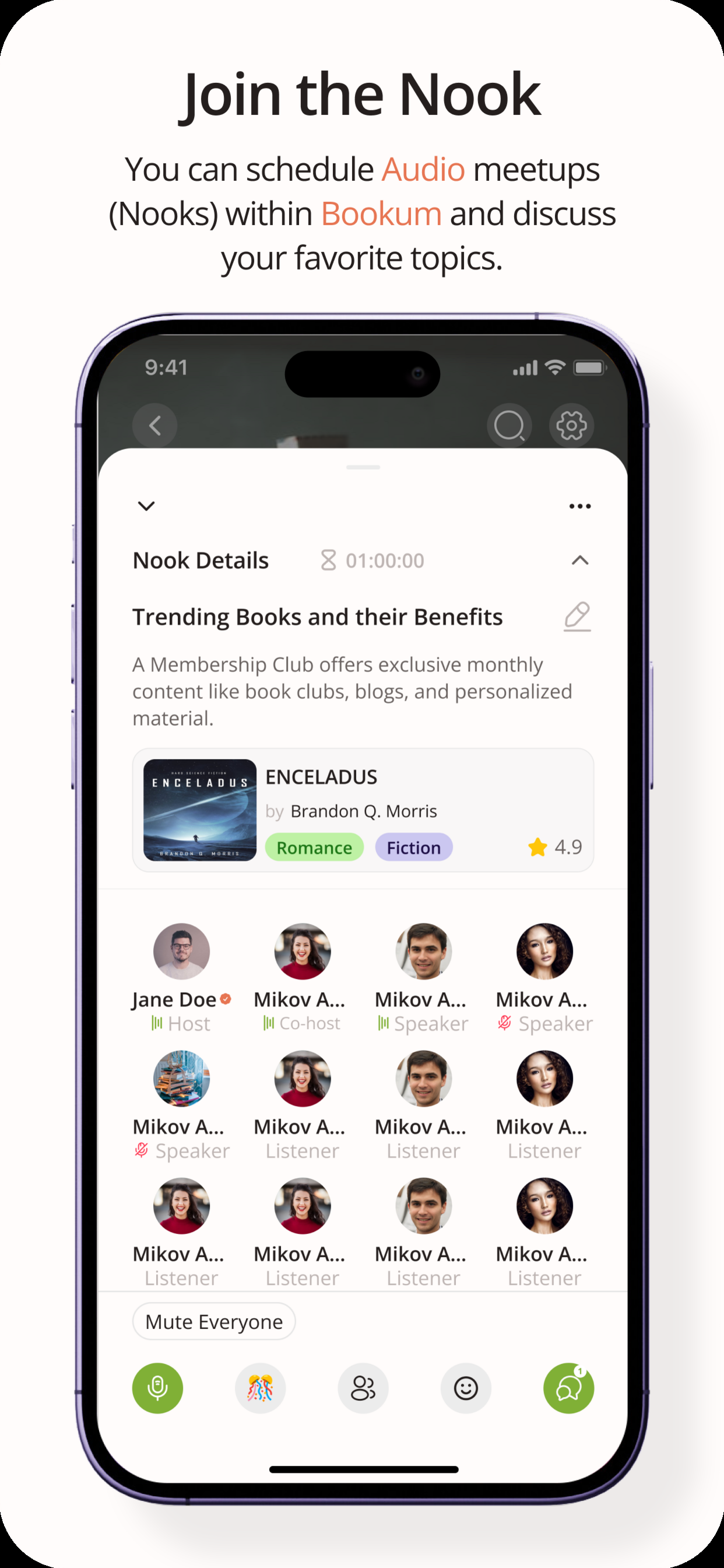 Bookum: Discuss & Review Books