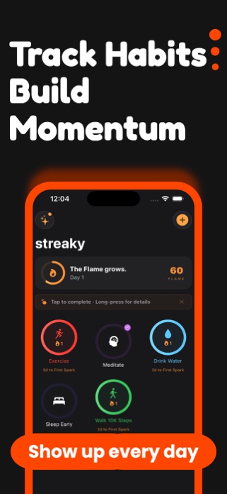 Streaky - Streak Tracker Screenshot 2 of 7