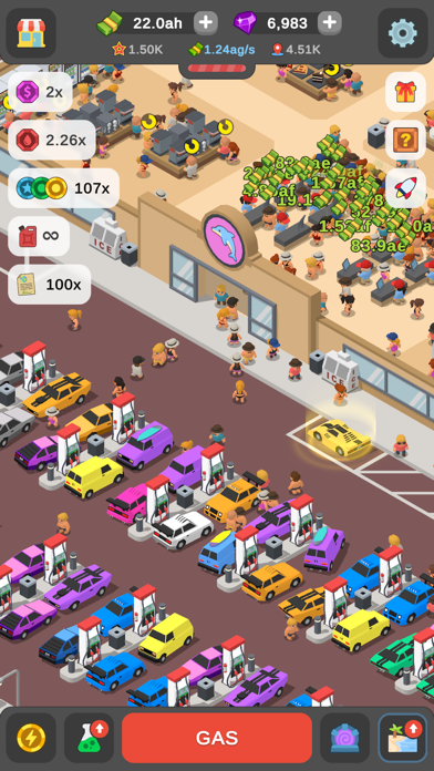Idle Gas Station Tycoon Screenshot