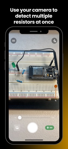 AI Resistor Color Code Scanner screenshot