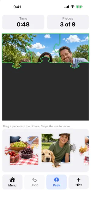 WhoDat Puzzle screenshot 2