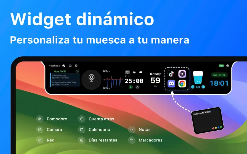 Captura de pantalla de NotchBox - Arrastra Fácilmente en iPhone 4