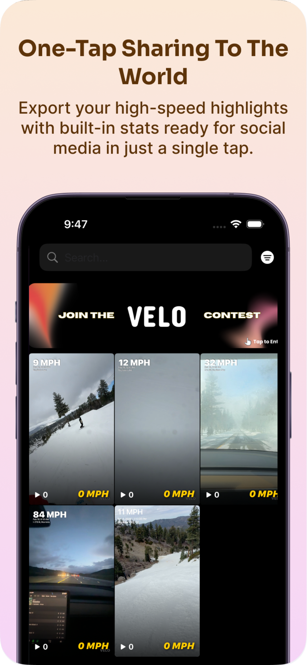 VELO - Speed Camera screenshot 6