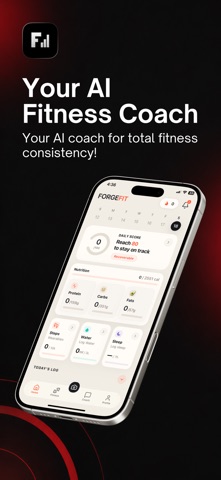 ForgeFit: AI Fitness Coach iPhone screenshot