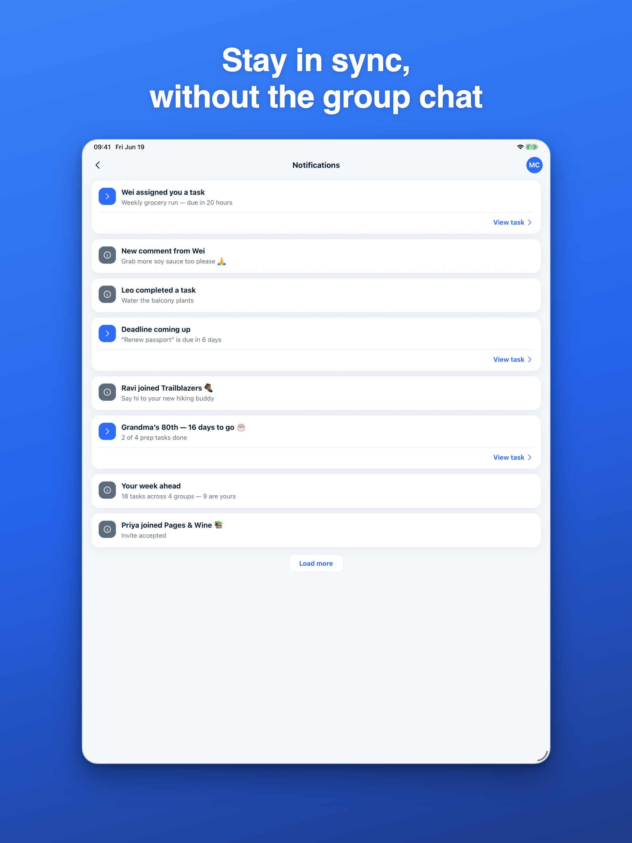 JoinForce: Shared To-Do Lists screenshot 14