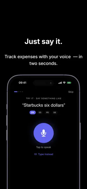Sana: AI Expense Tracker screenshot 1
