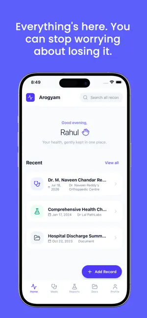 Arogyam screenshot 1