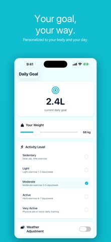 HydroTracker: Water Tracker Screenshot 3 of 10