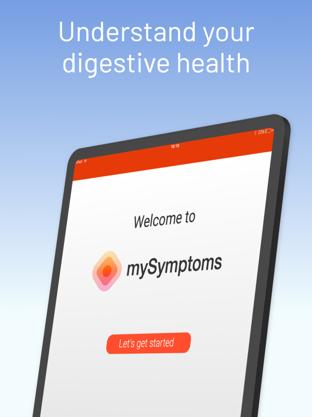 Екранна снимка на mySymptoms Food Diary