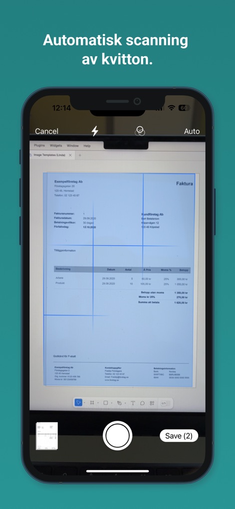 House:ID-bostadens loggbok - house-id-receipt-scanner
