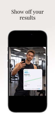 Lift Ai: Workouts made smarter iPhone screenshot
