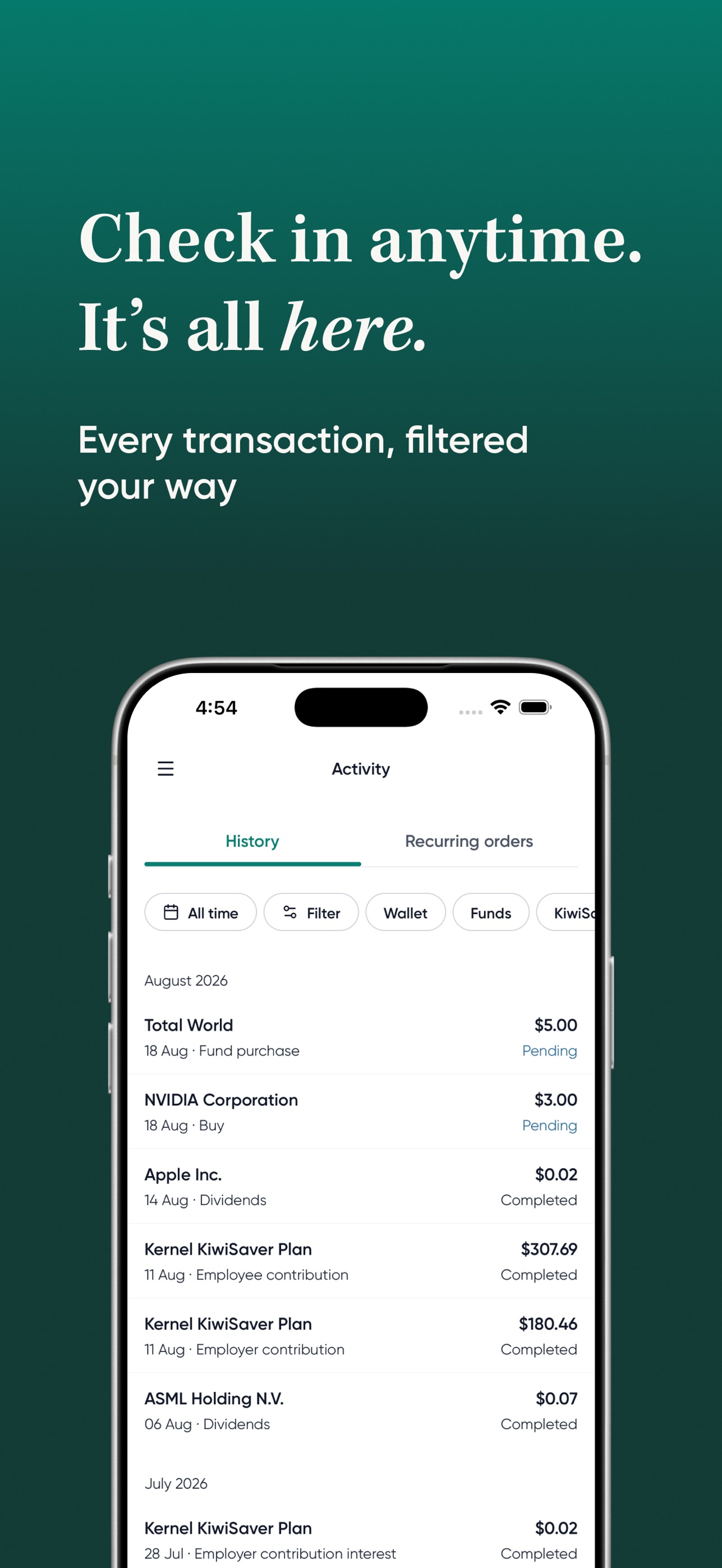 Screenshot 5 of Kernel Wealth