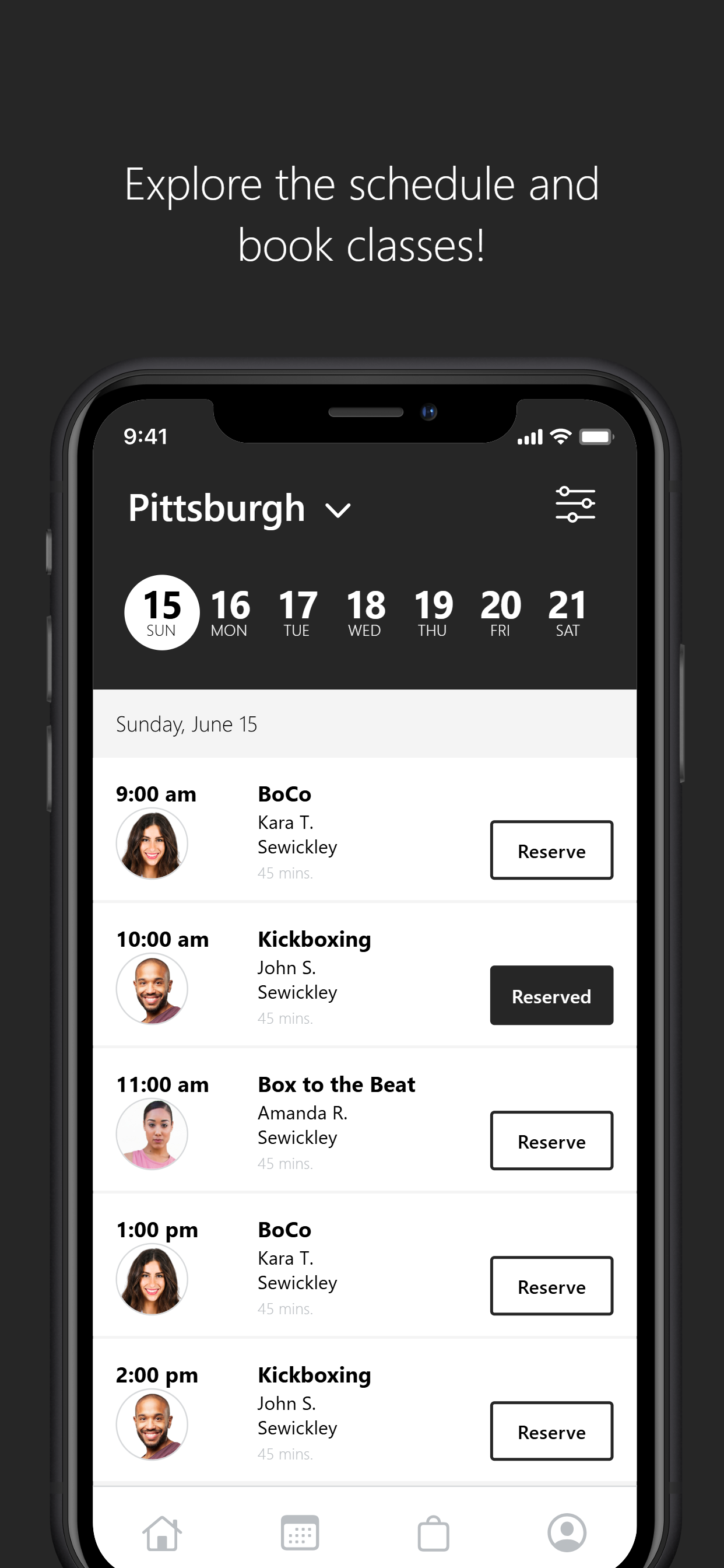 Bag+Barre Studio screenshot 3