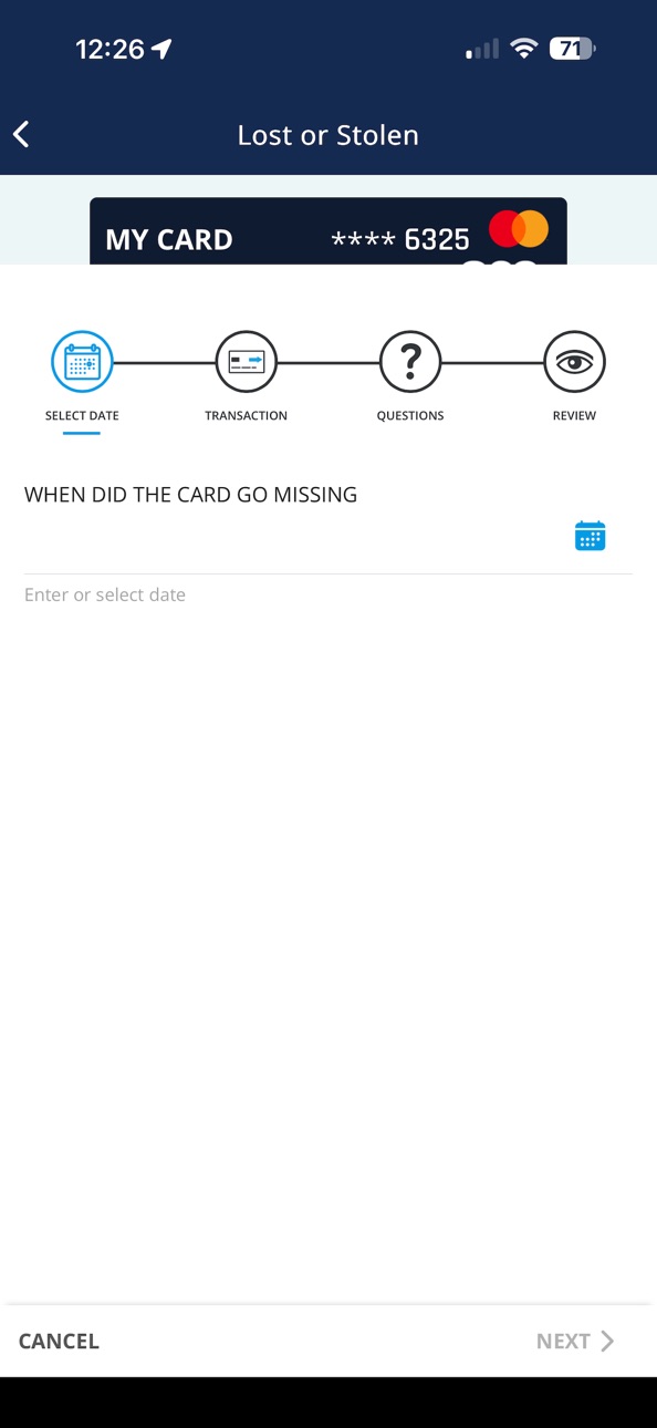 iPhone screenshot