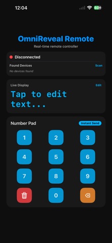 OmniReveal Remote screenshot