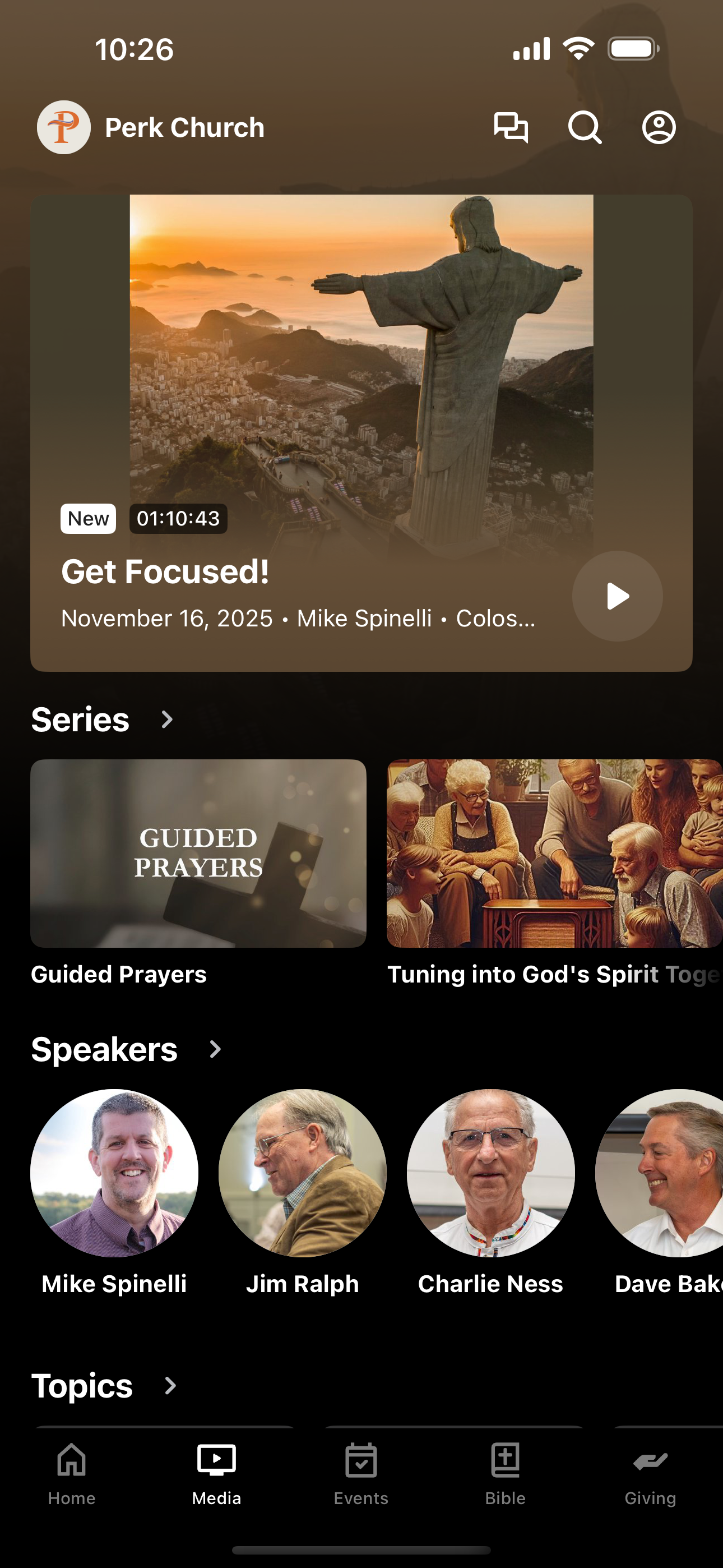 Perk Mennonite Church screenshot 2