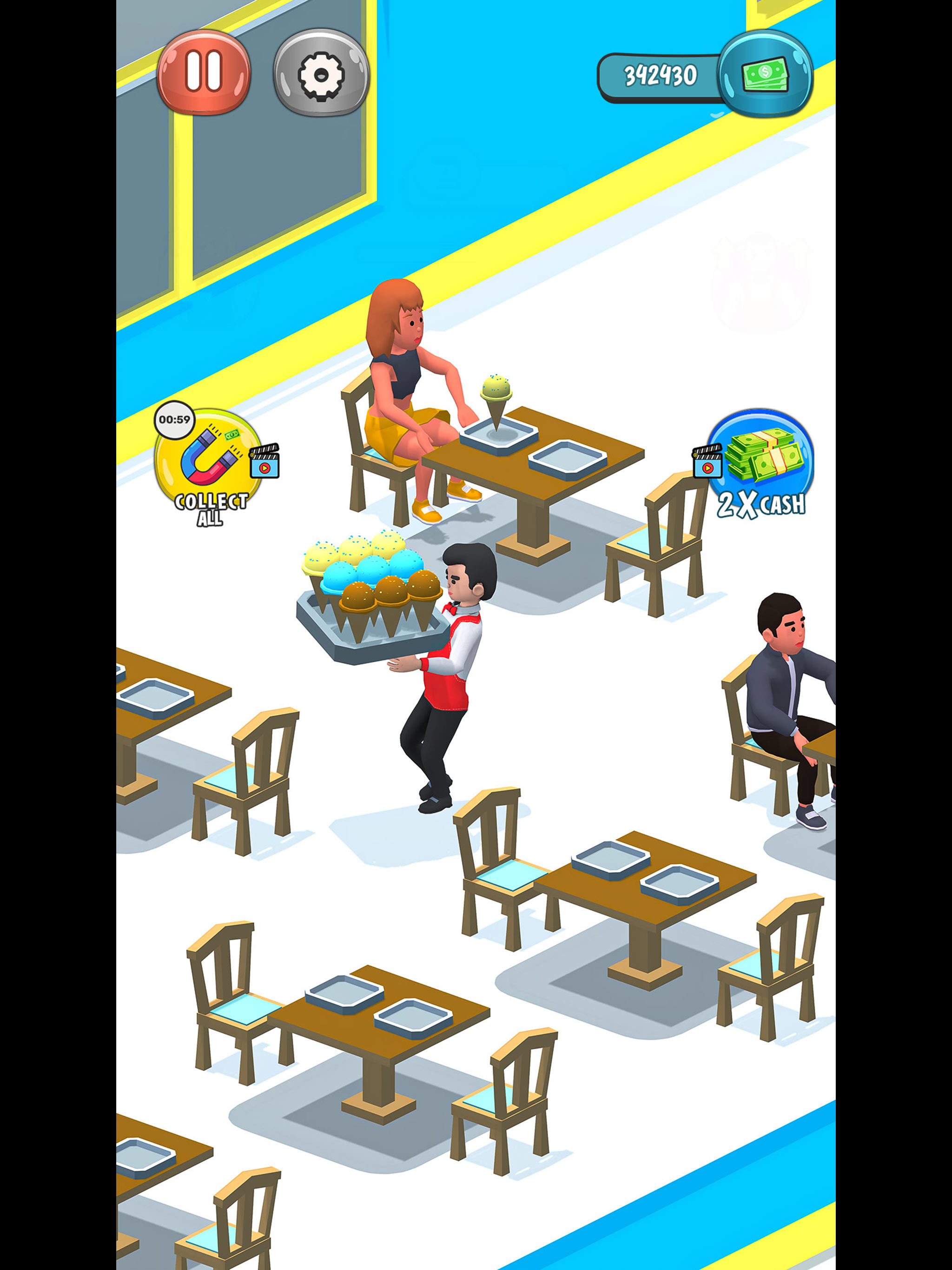 Idle ice Cream: Dessert Market