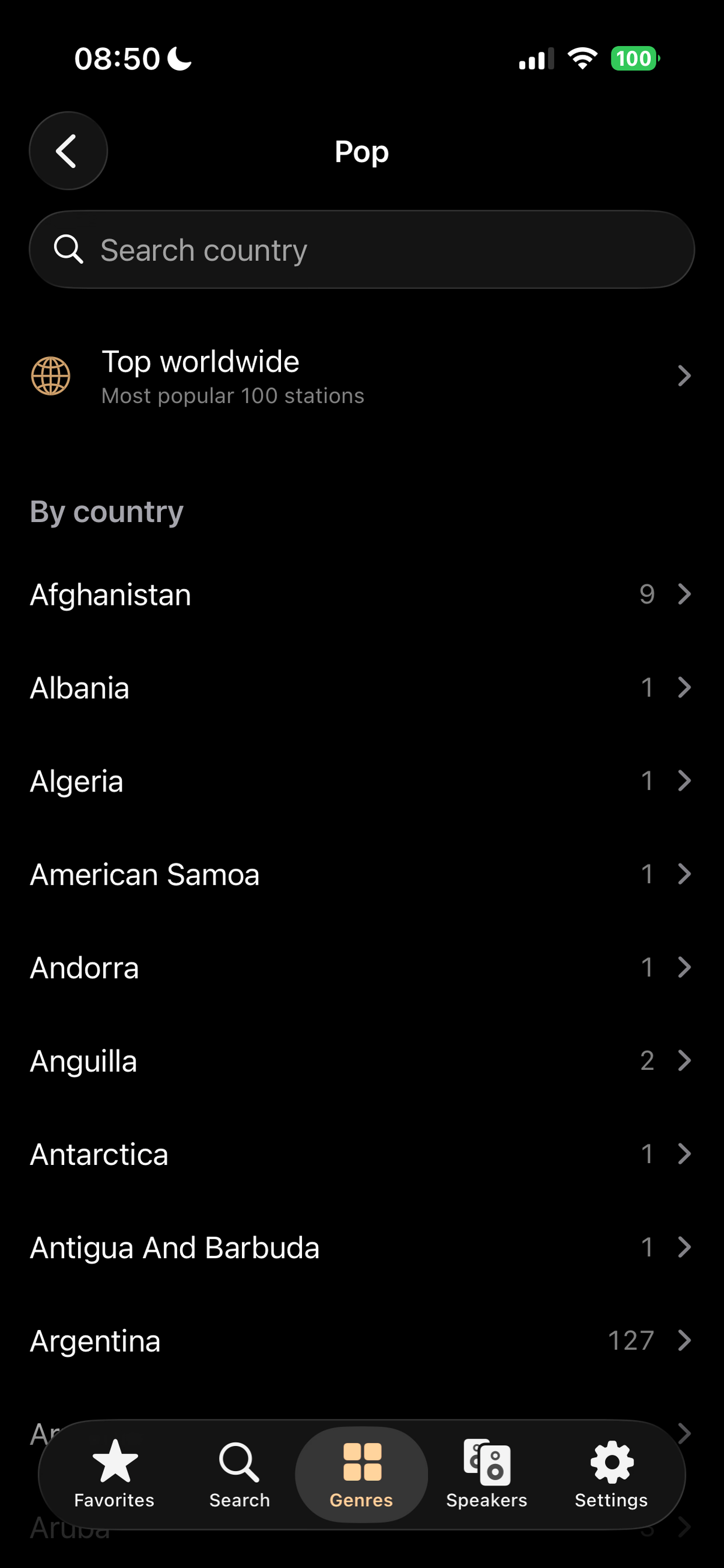 Simple Radio Player for Sonos screenshot 6